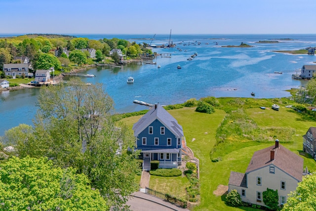 7 Pier Rd Unit 7, Kennebunkport, ME 04046 - bird's eye view of a large body of water