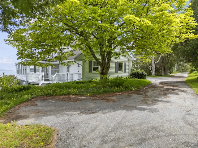 15 Church Ln, Phippsburg, ME 04562 - view of front of house