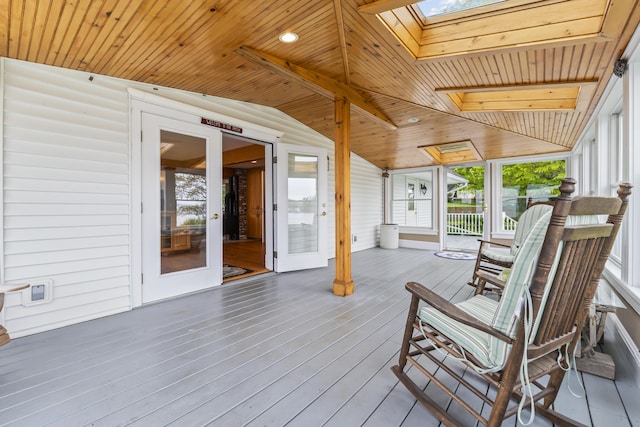 15 Church Ln, Phippsburg, ME 04562 - view of wooden terrace