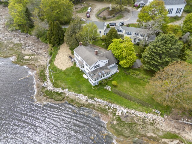 15 Church Ln, Phippsburg, ME 04562 - aerial view of property and surrounding area