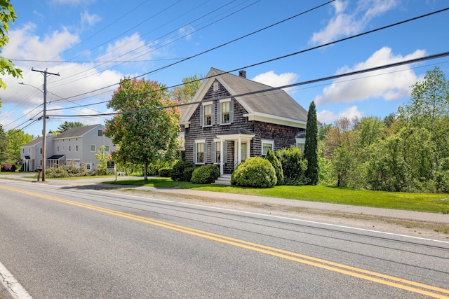 199 Ferry Rd, Saco, ME 04072 - view of front of home featuring a front lawn