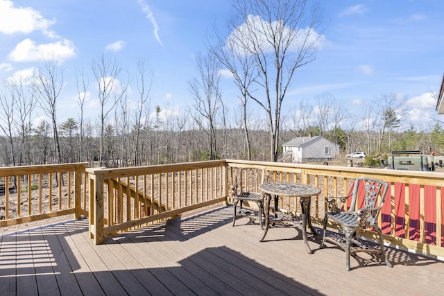 450 W Rd, Waterboro, ME 04087 - view of wooden terrace