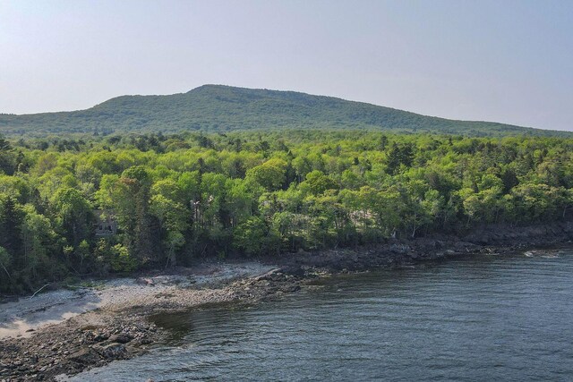 15 Eds Rd, Camden, ME 04843 - water view with a forest and mountains
