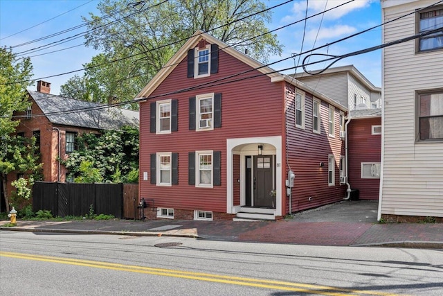 81 Forest Ave, Portland, ME 04101 - view of front of house featuring entry steps and cooling unit
