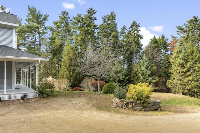 39 Catlin Shore Rd, Harpswell, ME 04079 - view of yard with covered porch