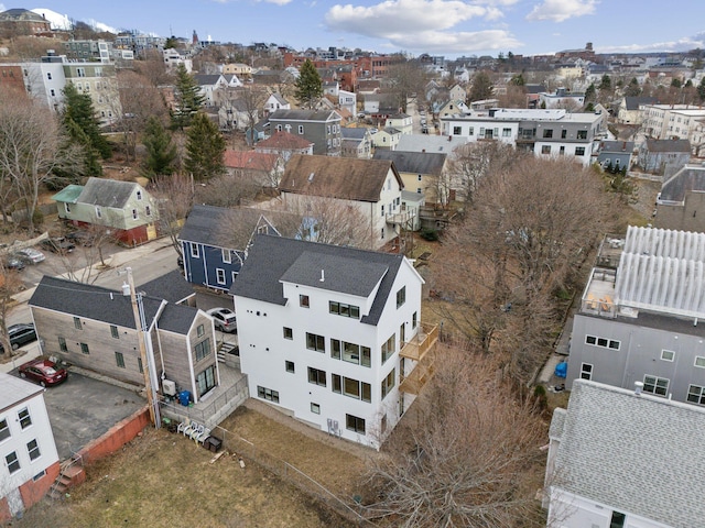 34 Hammond St Unit B, Portland, ME 04101 - bird's eye view with a residential view