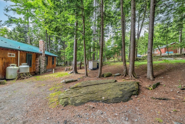 32 Seymour Cove Rd, Bowerbank, ME 04426 - view of yard