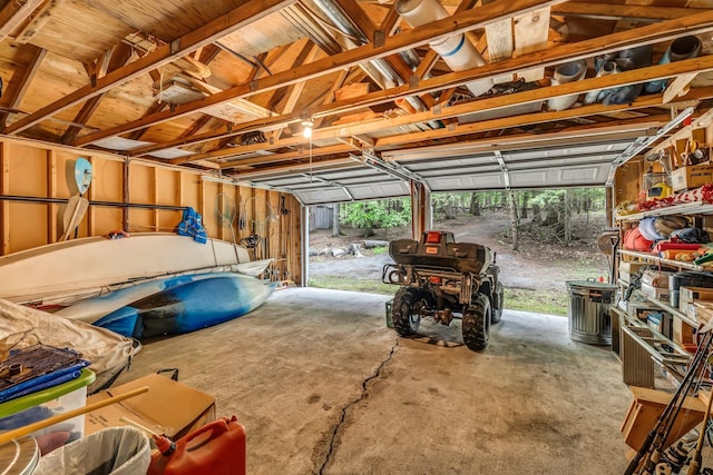 32 Seymour Cove Rd, Bowerbank, ME 04426 - view of garage