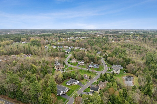 33 Old Dynamite Way, Gorham, ME 04038 - aerial view of property's location featuring a forest