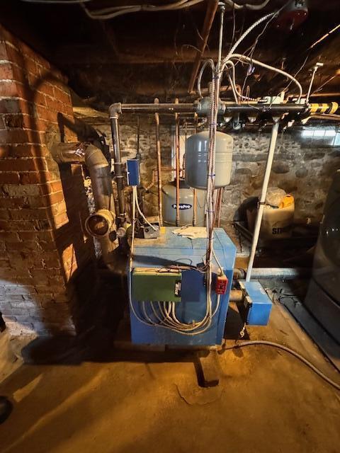 utilities featuring a heating unit
