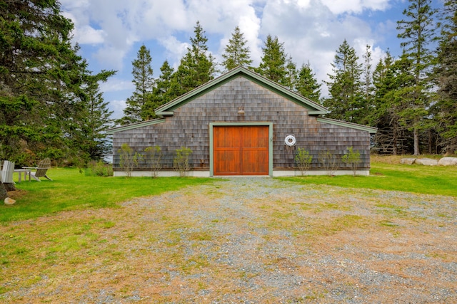 421 Petitmanan Point Rd, Steuben, ME 04680 - view of outbuilding