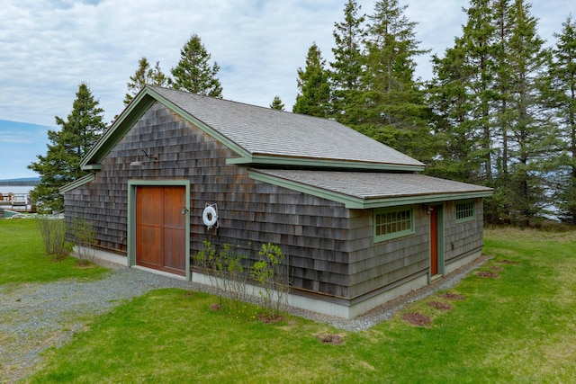 421 Petitmanan Point Rd, Steuben, ME 04680 - view of outbuilding