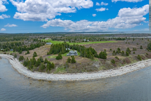 421 Petitmanan Point Rd, Steuben, ME 04680 - bird's eye view of a nearby body of water