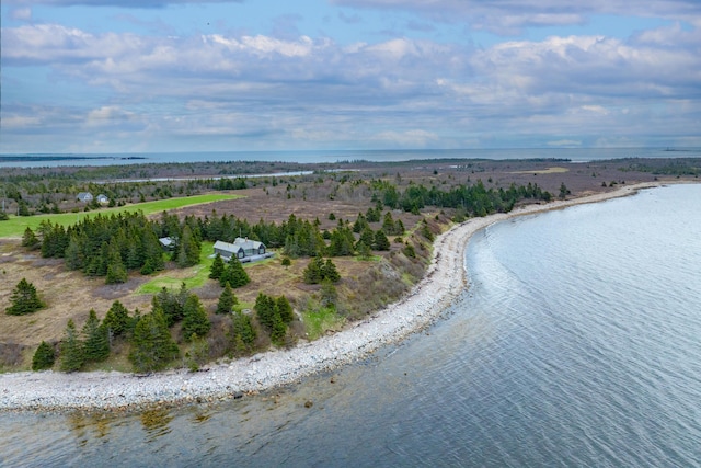 421 Petitmanan Point Rd, Steuben, ME 04680 - aerial view of a large body of water