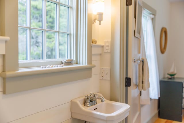421 Petitmanan Point Rd, Steuben, ME 04680 - bathroom with a sink
