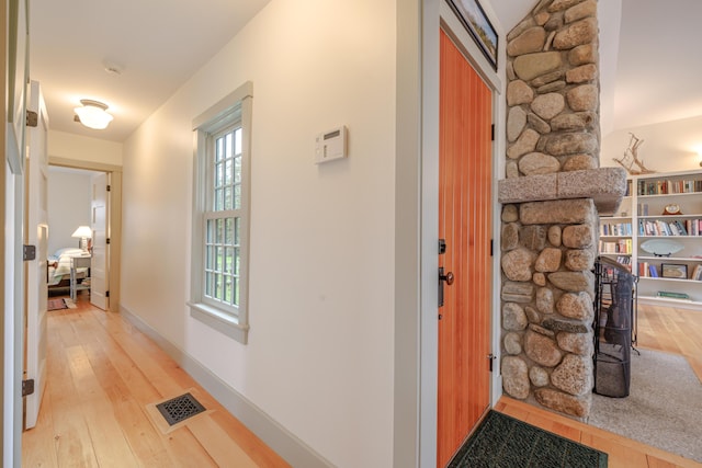 421 Petitmanan Point Rd, Steuben, ME 04680 - property entrance featuring a balcony