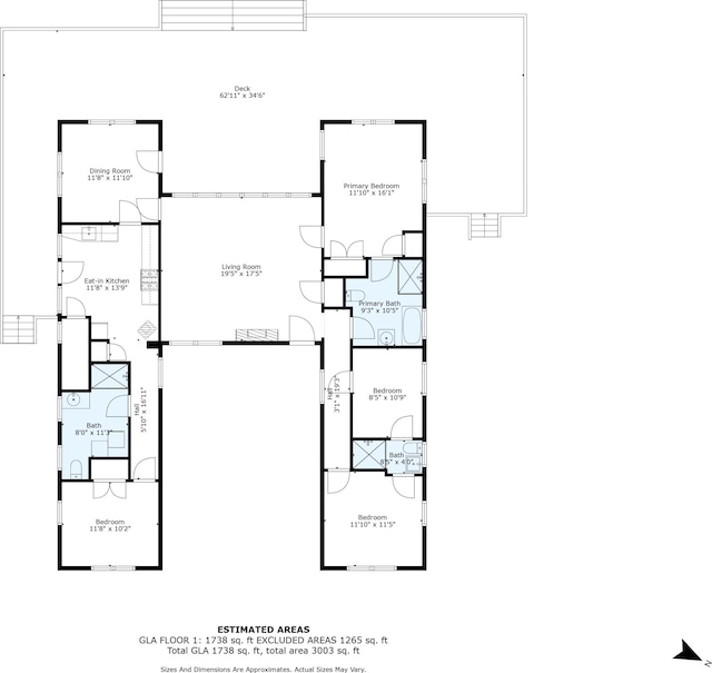 421 Petitmanan Point Rd, Steuben, ME 04680 - view of room layout