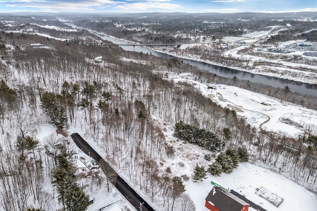 57 Oxford St, Augusta, ME 04330 - view of snowy aerial view