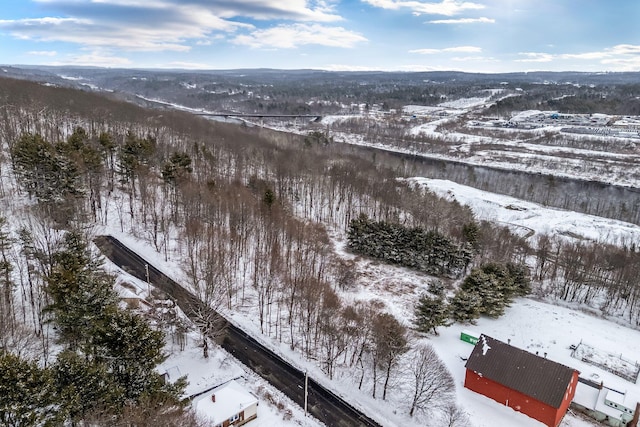 57 Oxford St, Augusta, ME 04330 - view of snowy aerial view