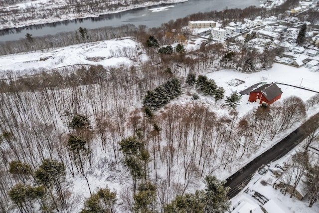 57 Oxford St, Augusta, ME 04330 - view of snowy aerial view
