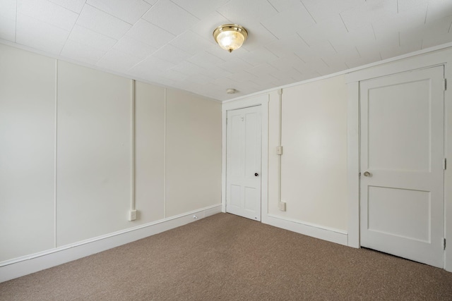 57 Oxford St, Augusta, ME 04330 - empty room with carpet flooring