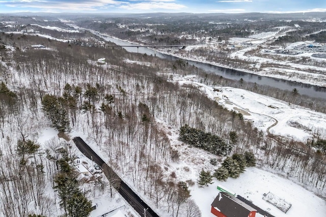 57 Oxford St, Augusta, ME 04330 - view of snowy aerial view