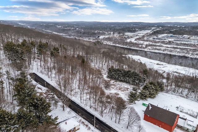 57 Oxford St, Augusta, ME 04330 - view of snowy aerial view