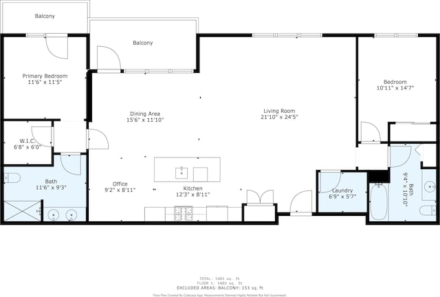 218 Washington Ave Unit Ph2, Portland, ME 04101 - view of layout