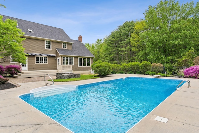31 Green Trees Dr, Gorham, ME 04038 - view of swimming pool with a patio