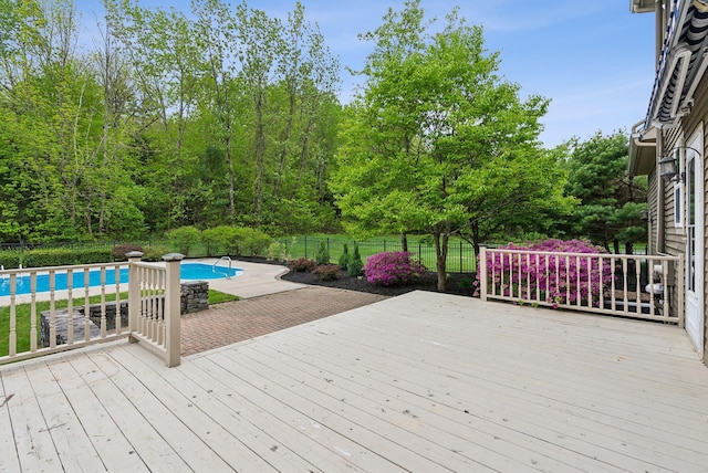 31 Green Trees Dr, Gorham, ME 04038 - deck with a patio and a fenced backyard