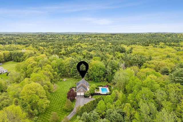 31 Green Trees Dr, Gorham, ME 04038 - drone / aerial view of a forest