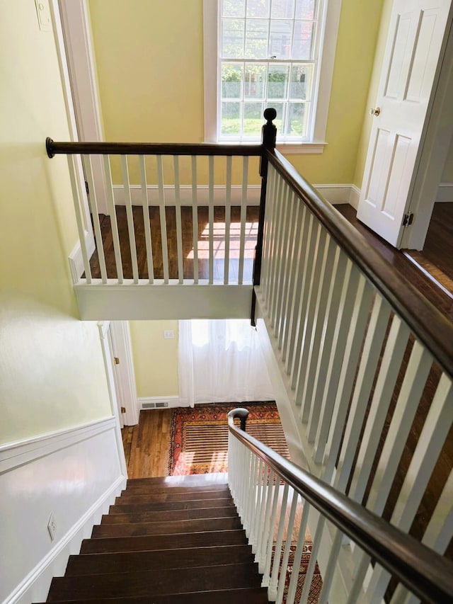 149 Bristol Rd, Damariscotta, ME 04543 - stairs with wood finished floors