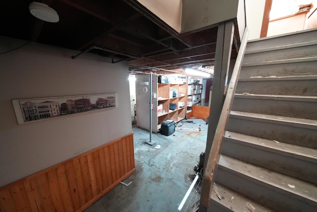 48 Customs Loop, Houlton, ME 04730 - view of unfinished basement