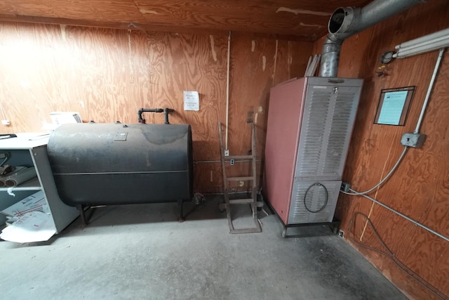 48 Customs Loop, Houlton, ME 04730 - utility room with heating fuel