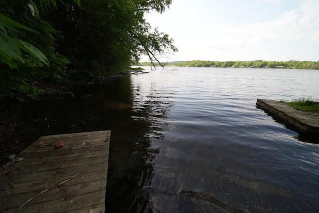 92 Spaulding Lake Rd, Oakfield, ME 04763 - dock with a water view
