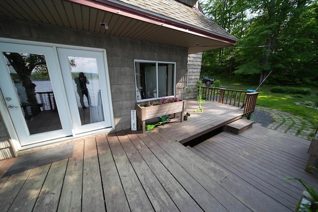 92 Spaulding Lake Rd, Oakfield, ME 04763 - view of deck