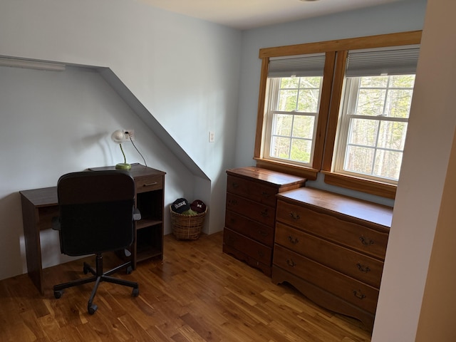 148 Pendleton Point Rd, Islesboro, ME 04848 - office space featuring wood finished floors