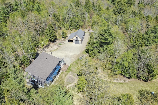 1300 Belfast Rd, Knox, ME 04986 - view of subject property featuring a heavily wooded area