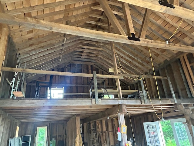 interior space featuring plenty of natural light