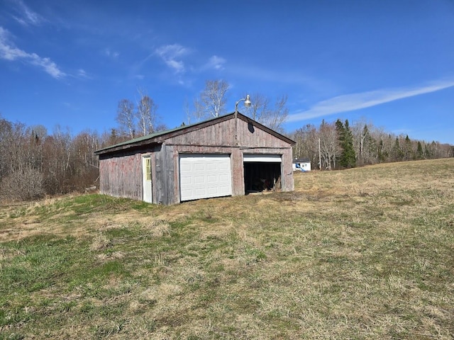 292 Forest City Rd, Brookton Twp, ME 04413 - view of detached garage