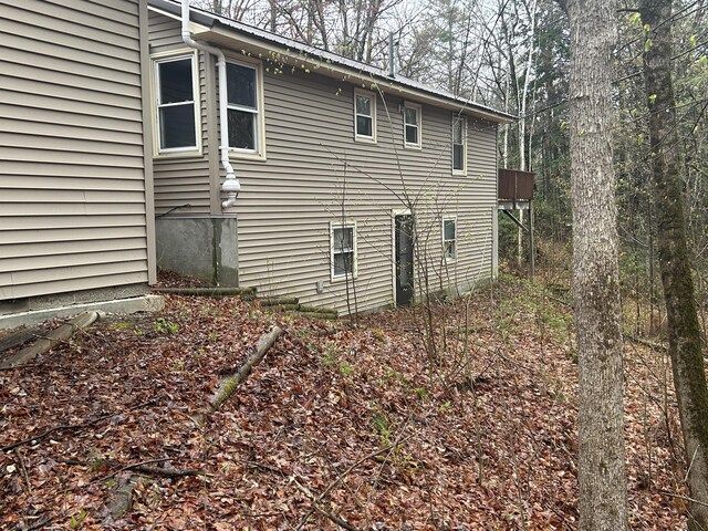 view of side of home