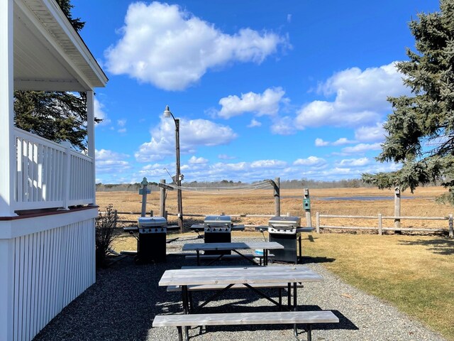 542 Ocean Ave, Wells, ME 04090 - view of yard featuring fence and a rural view