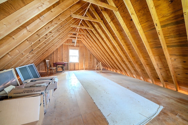 122 Oak Point Ln, Union, ME 04862 - view of attic