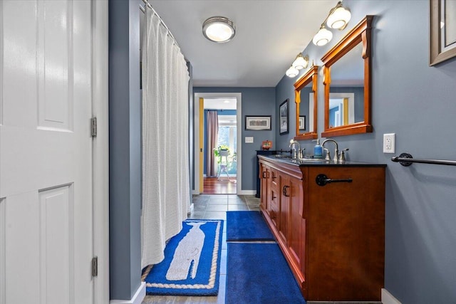 374 Youngs Ridge Rd, Acton, ME 04001 - bathroom featuring vanity and baseboards