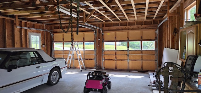 612 Franklin St, Rumford, ME 04276 - view of garage