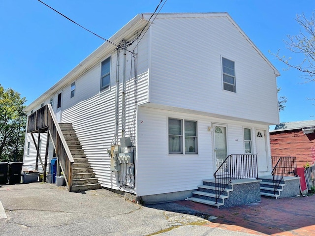 160 Washington Ave, Portland, ME 04101 - view of front of property with stairs