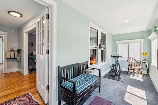 53 Ocean View Ave, South Portland, ME 04106 - interior space with baseboards and wood finished floors