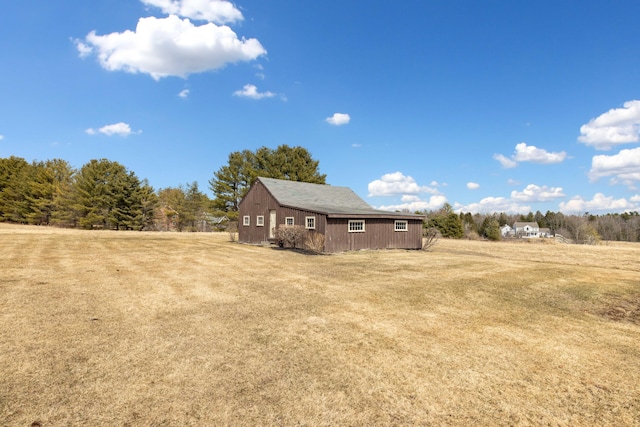 227 Greely Rd, Cumberland, ME 04021 - exterior space featuring a yard
