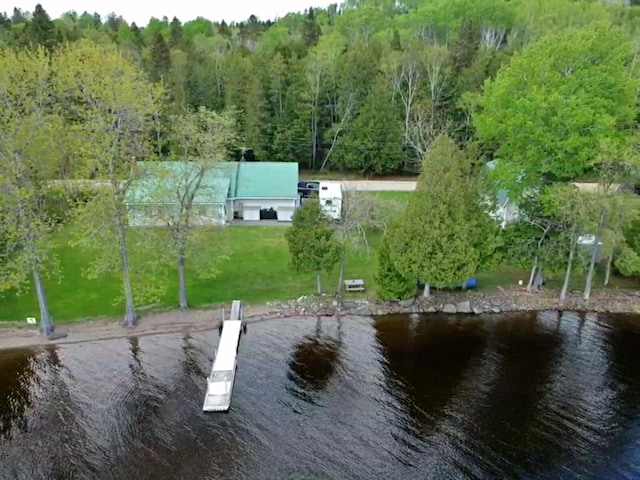 1873 Sly Brook Rd, Eagle Lake, ME 04739 - view of subject property featuring a large body of water and a forest