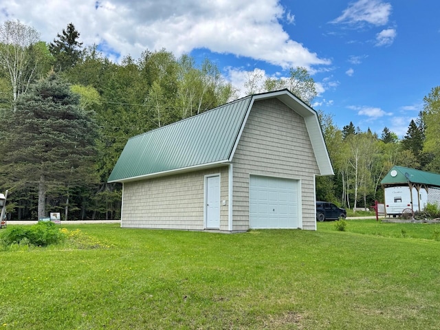 1873 Sly Brook Rd, Eagle Lake, ME 04739 - view of detached garage
